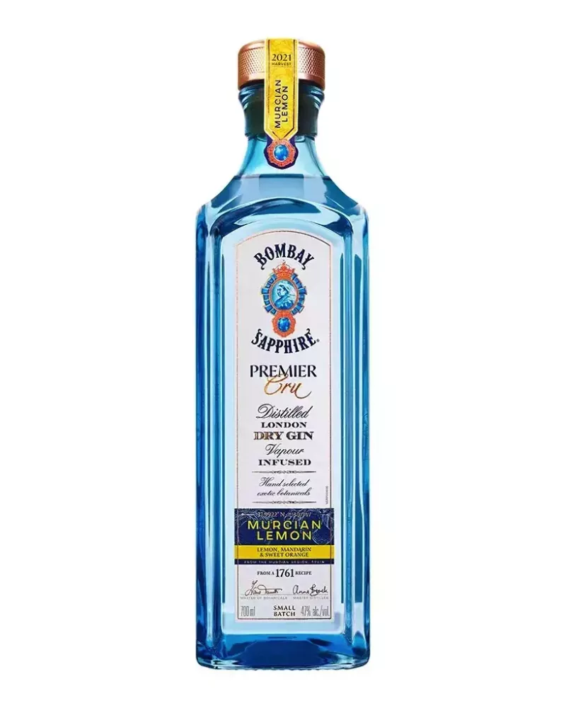 Bombay Sapphire Murcian Lemon 0,7 L 47% – aromatyczny gin cytrynowy