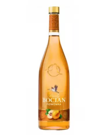 Biały Bocian Pigwówka 0,5 L 28% – aromatyczna wódka smakowa z pigwy