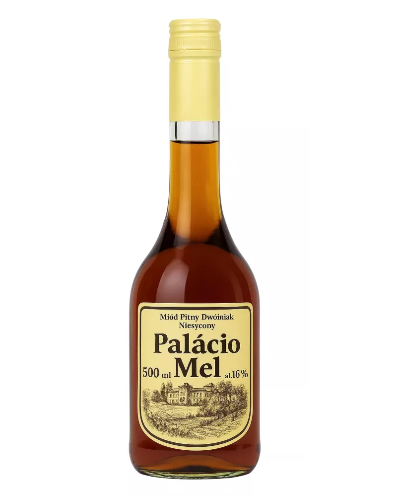 Palacio Mel Dwójniak 0,5 L – tradycyjny miód pitny o szlachetnym, słodkim smaku