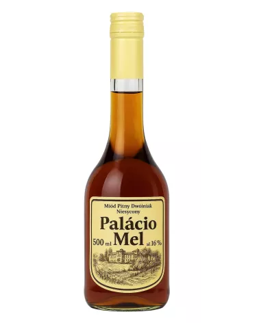 Palacio Mel Dwójniak 0,5 L – tradycyjny miód pitny o szlachetnym, słodkim smaku
