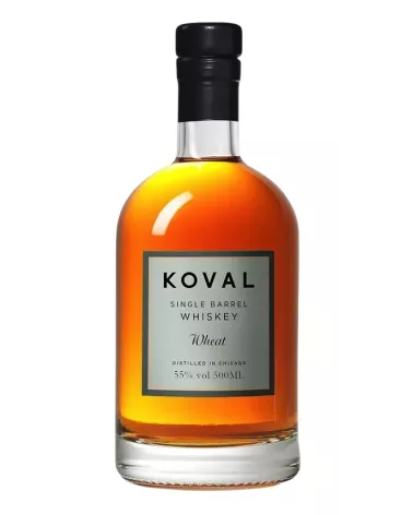 Koval Wheat 0,5 L 55% – amerykańska whisky pszeniczna z Chicago w mocy beczki