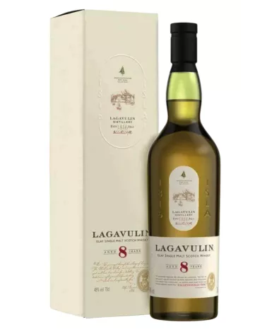 Lagavulin 8 YO 0,7 L 48% – torfowa whisky single malt z Islay o wyrazistym charakterze
