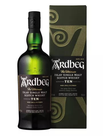 Ardbeg 10 Year Old 0,7 L 46% – klasyczny Islay single malt