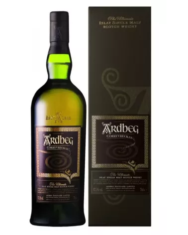 Ardbeg Corryvreckan 0,7 L 57,1% – intensywnie torfowa whisky single malt z Islay w mocy beczki