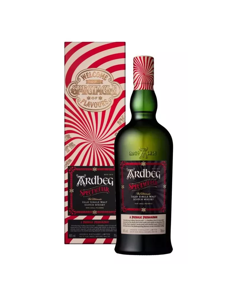 Ardbeg Spectacular 0,7 L 46% – limitowana, torfowa whisky z beczek porto
