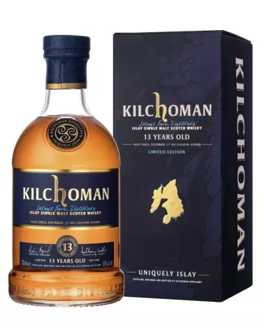 Kilchoman 13 YO Limited Edition 0,7 L 50% – limitowana whisky single malt z Islay dojrzewająca w beczkach po sherry i bourbonie
