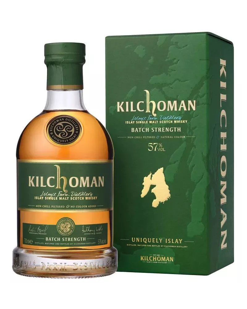 Kilchoman Batch Strength European Tour Edition 0,7 L 57% – wyjątkowa whisky single malt z Islay