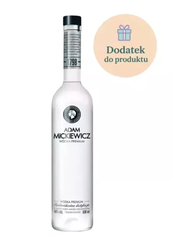 Wódka Adam Mickiewicz – elegancki wybór na wesele