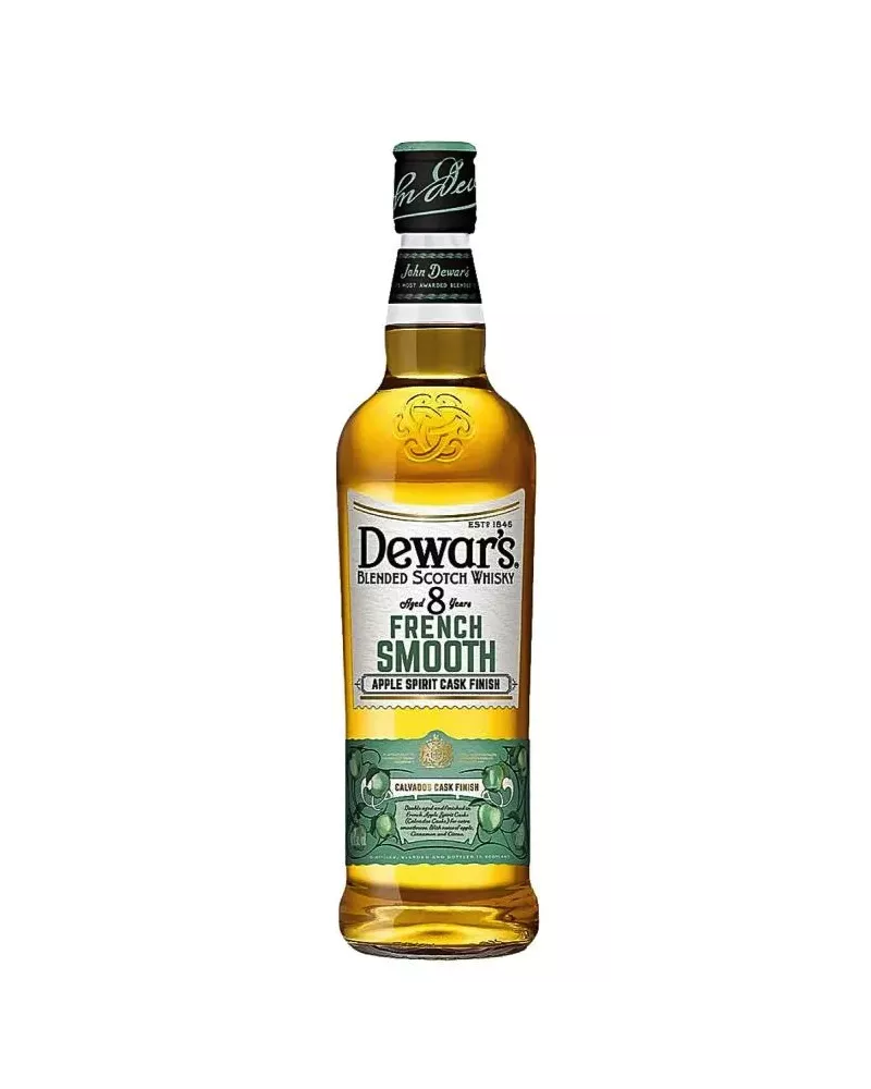 Dewar’s 8 YO French Cask Smooth 0,7 L 40% – whisky blended finiszowana w beczkach po calvadosie