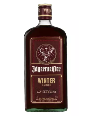 Jägermeister Winter 0,7 L 25% – limitowana ziołowa wódka likierowa na zimę