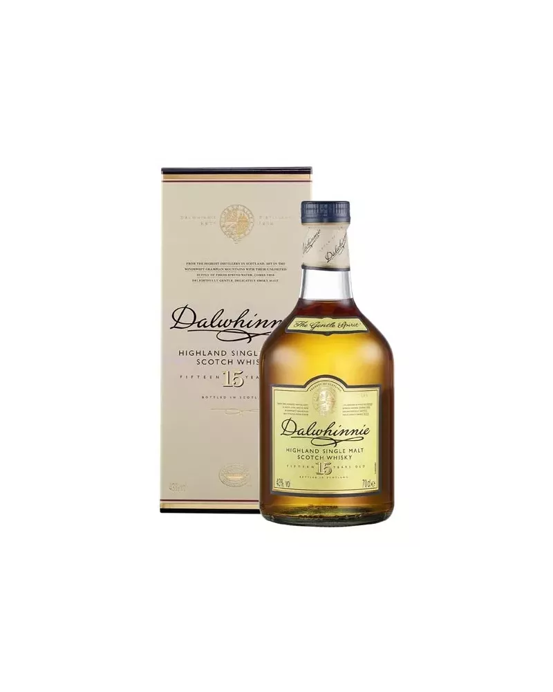 Dalwhinnie 15 YO 0,7 L 43% – klasyczny single malt z Highlands