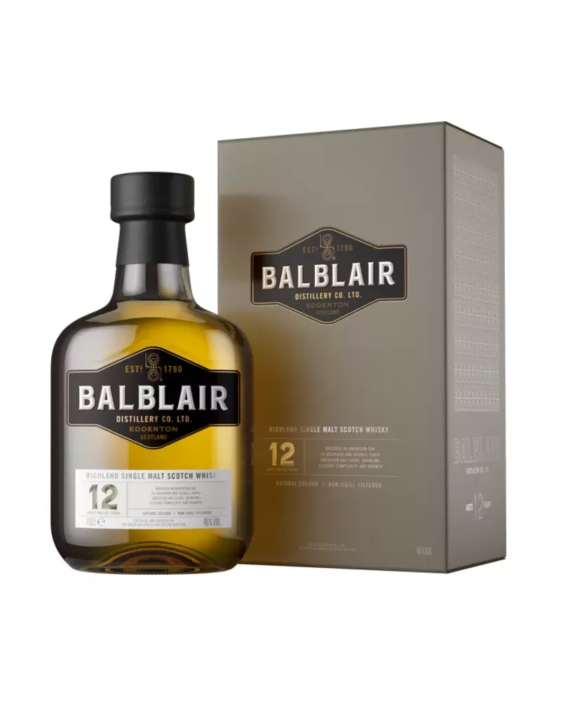 Balblair 12 YO 0,7 L 46% – klasyczny single malt z Highlands
