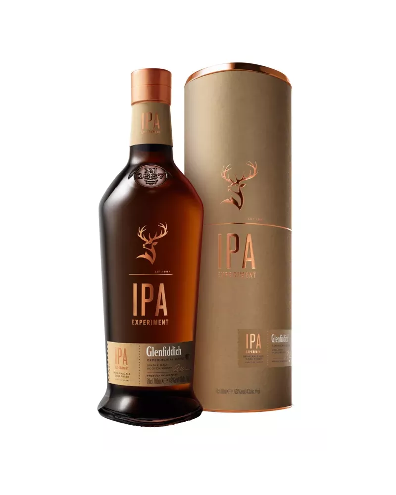 Glenfiddich IPA Experiment 0,7 L – single malt finiszowany w beczkach po piwie IPA