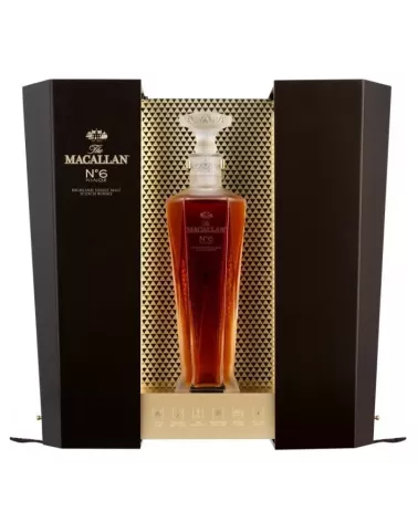 Macallan Decanter No.6 0,7 L 43% – luksusowa whisky single malt w karafce Lalique