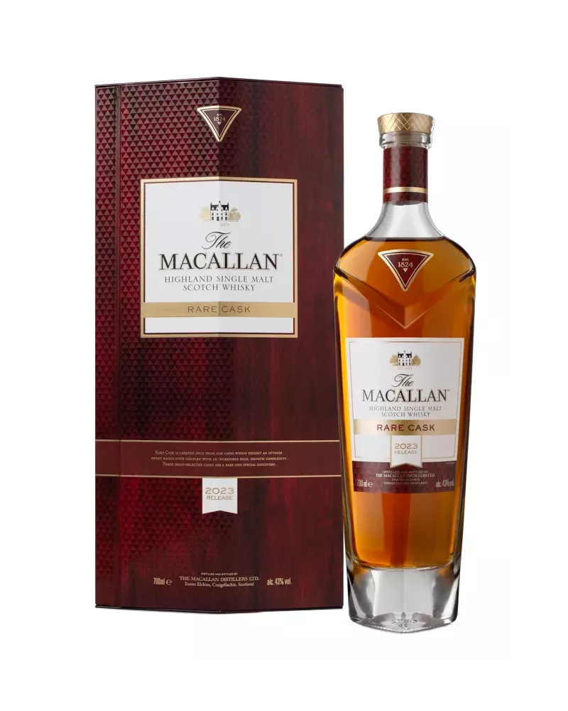 Macallan Rare Cask 2023 0,7 L 43% – luksusowy single malt z beczek sherry