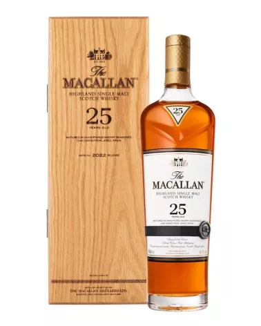 Macallan 25 YO Sherry Oak 0,7 L 43% – 25-letni single malt dojrzewany w sherry