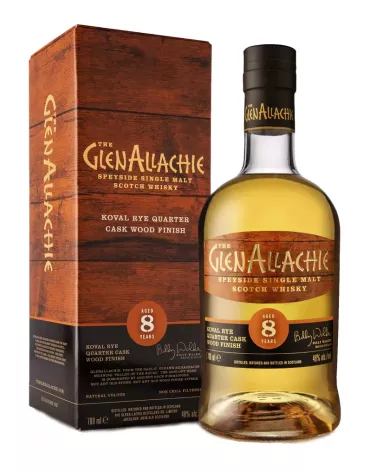 GlenAllachie 8 YO Koval Quarter Cask 0,7 L – intensywny single malt z beczek quarter cask