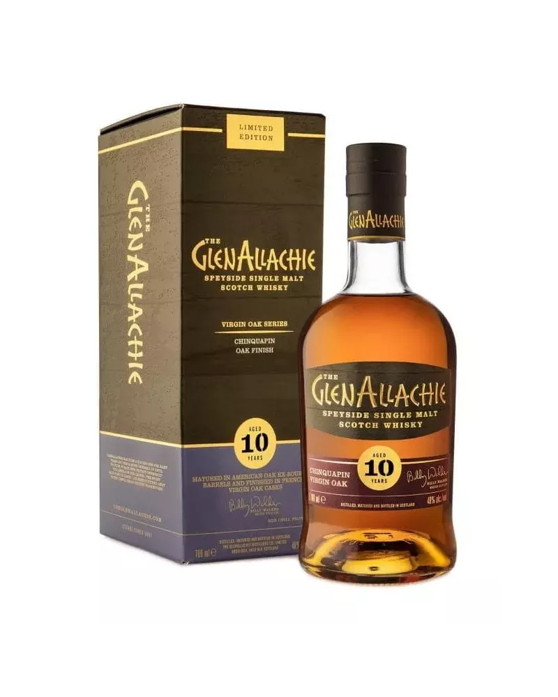 GlenAllachie 10 YO Chinquapin 0,7 L – single malt finiszowany w dębie Chinquapin