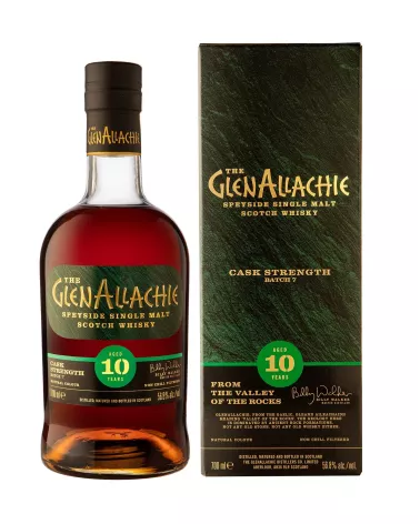 GlenAllachie 10 YO Batch 7 0,7 L 56,8% – cask strength single malt z Speyside