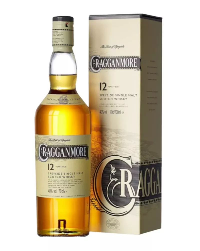 Cragganmore 12 YO 0,7 L 40% – klasyczny single malt ze Speyside