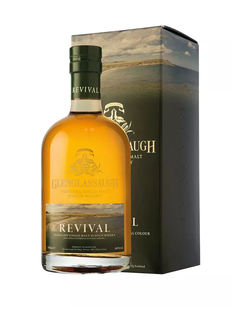 Glenglassaugh Revival 0,7 L – single malt z Highlands dojrzewany w beczkach po sherry