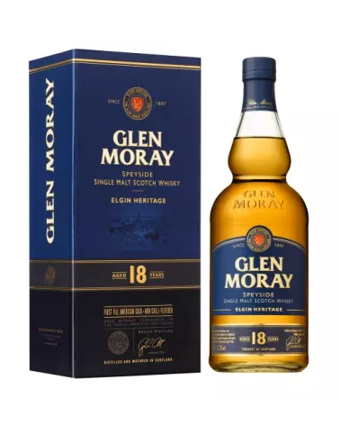 Glen Moray 18 YO 0,7 L 47,2% – dojrzała whisky single malt z regionu Speyside