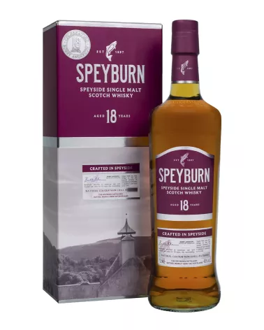 Speyburn 18 YO 0,7 L 46% – dojrzała whisky single malt z regionu Speyside