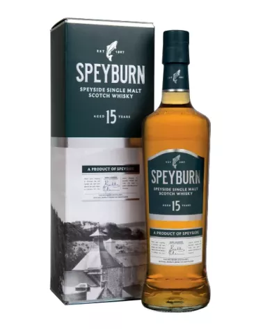Speyburn 15 YO 0,7 L 46% – elegancka whisky single malt z regionu Speyside