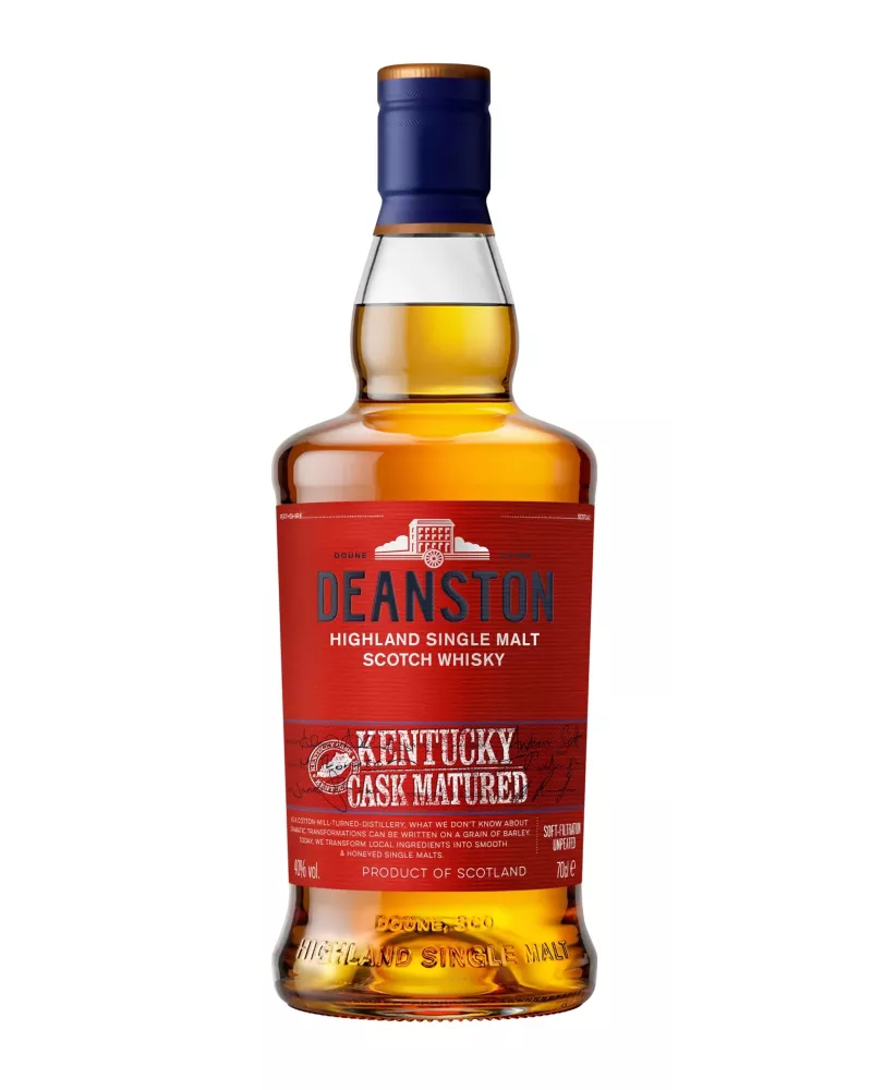 Deanston Kentucky Cask 0,7 L 40% – whisky single malt dojrzewająca w beczkach po bourbonie