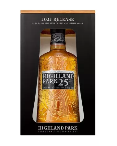 Highland Park 25 YO 0,7 L 46% Release 2022 – luksusowa whisky single malt z Orkadów