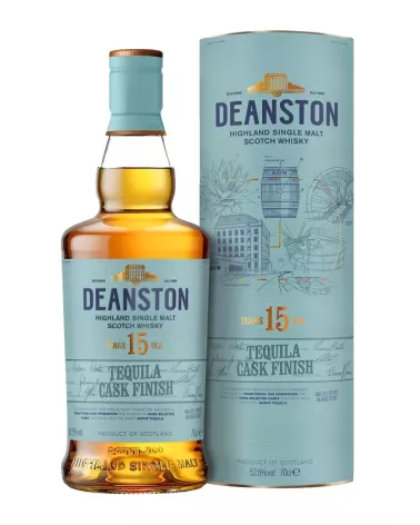 Deanston 15 YO Tequila Cask 0,7 L 52,5% – limitowana whisky single malt finiszowana w beczkach po tequili