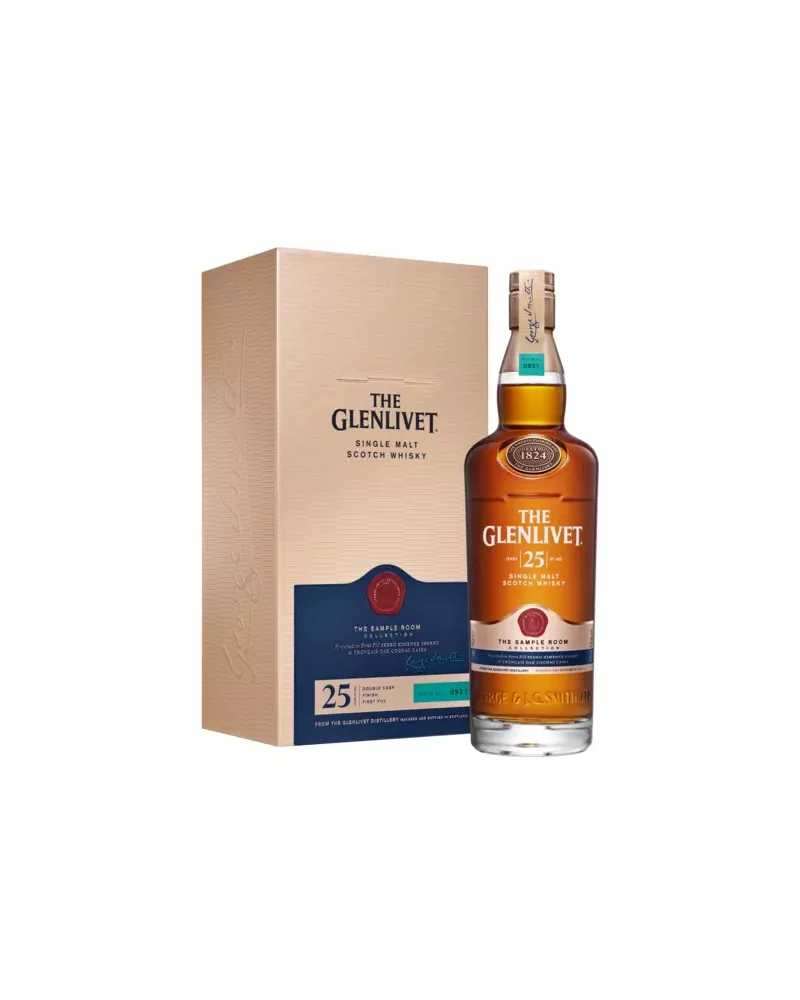 The Glenlivet 25 YO 0,7 L 43% – luksusowa whisky single malt z regionu Speyside