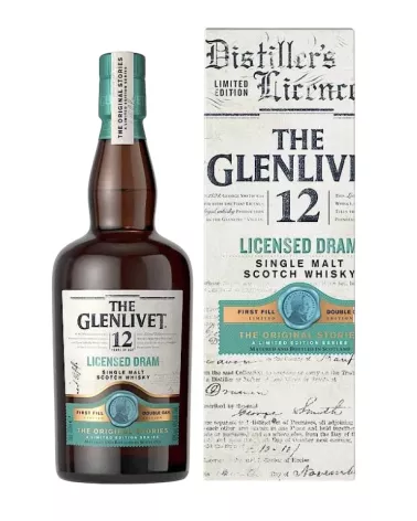 The Glenlivet 12 YO Licensed Dram 0,7 L 48% – limitowana whisky single malt z serii Original Stories