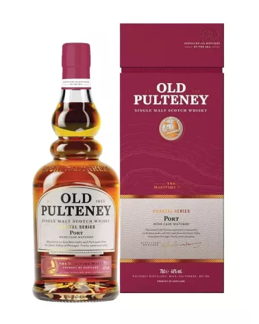 Old Pulteney Coastal Series Port Cask 0,7 L 46% – morska whisky single malt finiszowana w beczkach po porto