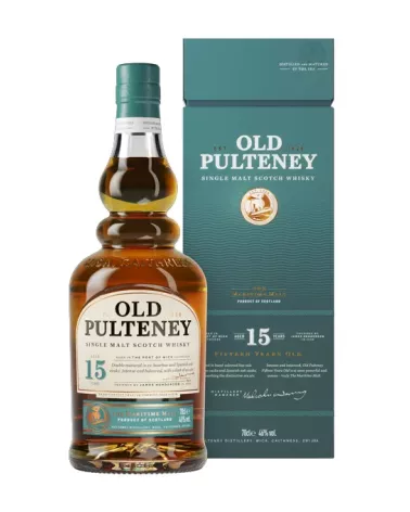 Old Pulteney 15 YO 0,7 L 46% – dojrzała whisky single malt z północnych Highlands