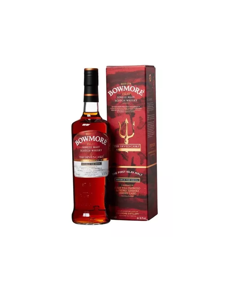 Bowmore Devil’s Cask No.3 0,7 L – limitowana whisky single malt z Islay dojrzewająca w beczkach po sherry i porto