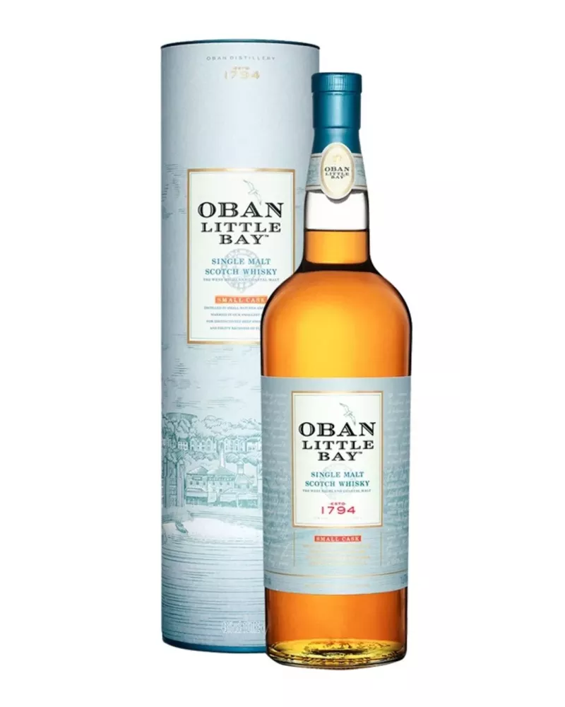 Oban Little Bay 0,7 L 43% – elegancka whisky single malt z zachodniego wybrzeża Highlands