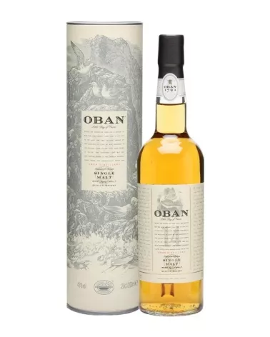 Oban 14 YO 0,7 L 43% – klasyczna szkocka whisky single malt z zachodniego wybrzeża Highlands