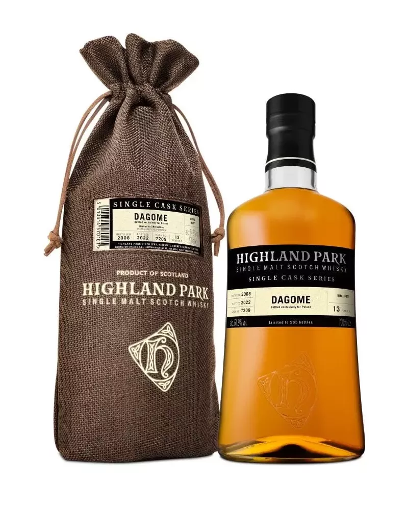 Highland Park Dagome Single Cask PL Edition 0,7 L 64,9% – ekskluzywna edycja single malt z Orkadów dla Polski