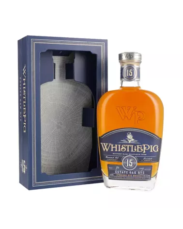 WhistlePig 15 YO 0,7 L 46% – amerykańska rye whiskey Estate Oak