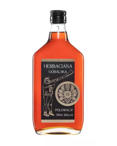 POLOWACA Herbaciana Góralska 0,5 L 36% – likier na bazie śliwowicy i Earl Grey