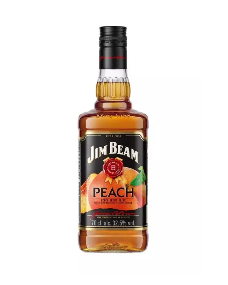 Jim Beam Peach – Soczysty Smak Bourbona z Brzoskwiniową Nutą