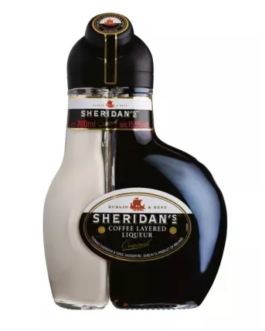 Sheridan’s – dwuwarstwowy likier o smaku kawy i wanilii