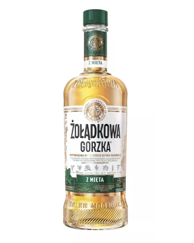 Żołądkowa Gorzka z Miętą – ziołowy likier o orzeźwiającym smaku