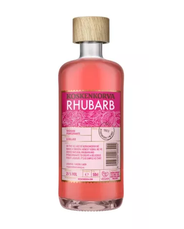 Koskenkorva Rhubarb – fiński likier o smaku rabarbaru
