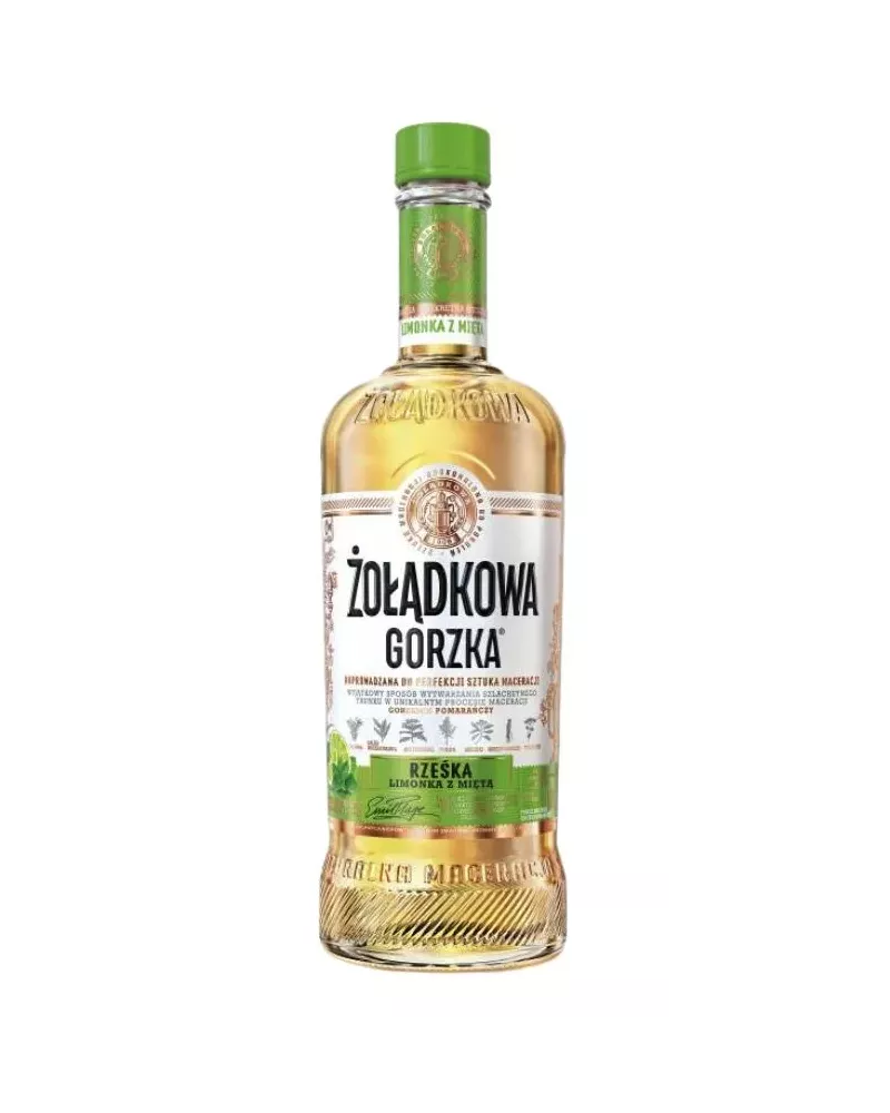 Żołądkowa Rześka Limonka Mięta – Orzeźwiający Likier w Letnim Stylu